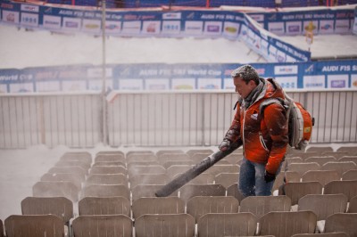 Ambiance aire d'arrivée - 3 février