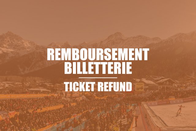 REMBOURSEMENT BILLETTERIE SUITE À L'ANNULATION DES 2 ET 3 FÉVRIER